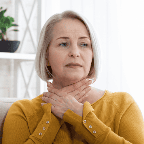 brok in keel acupunctuur behandeling