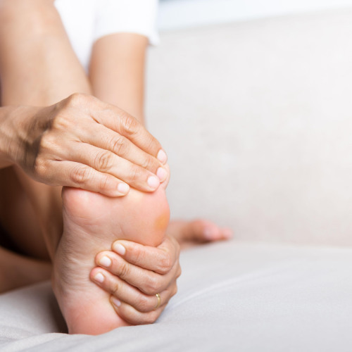 Neuropathie met tintelingen en brandende voeten